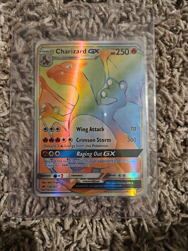Pokemon Charizard GX Rainbow 150/147