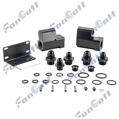 FULL FLOW ETHANOL 6AN&8AN E85 Conversion Flex Fuel Sensor Adapter Kit,Universal