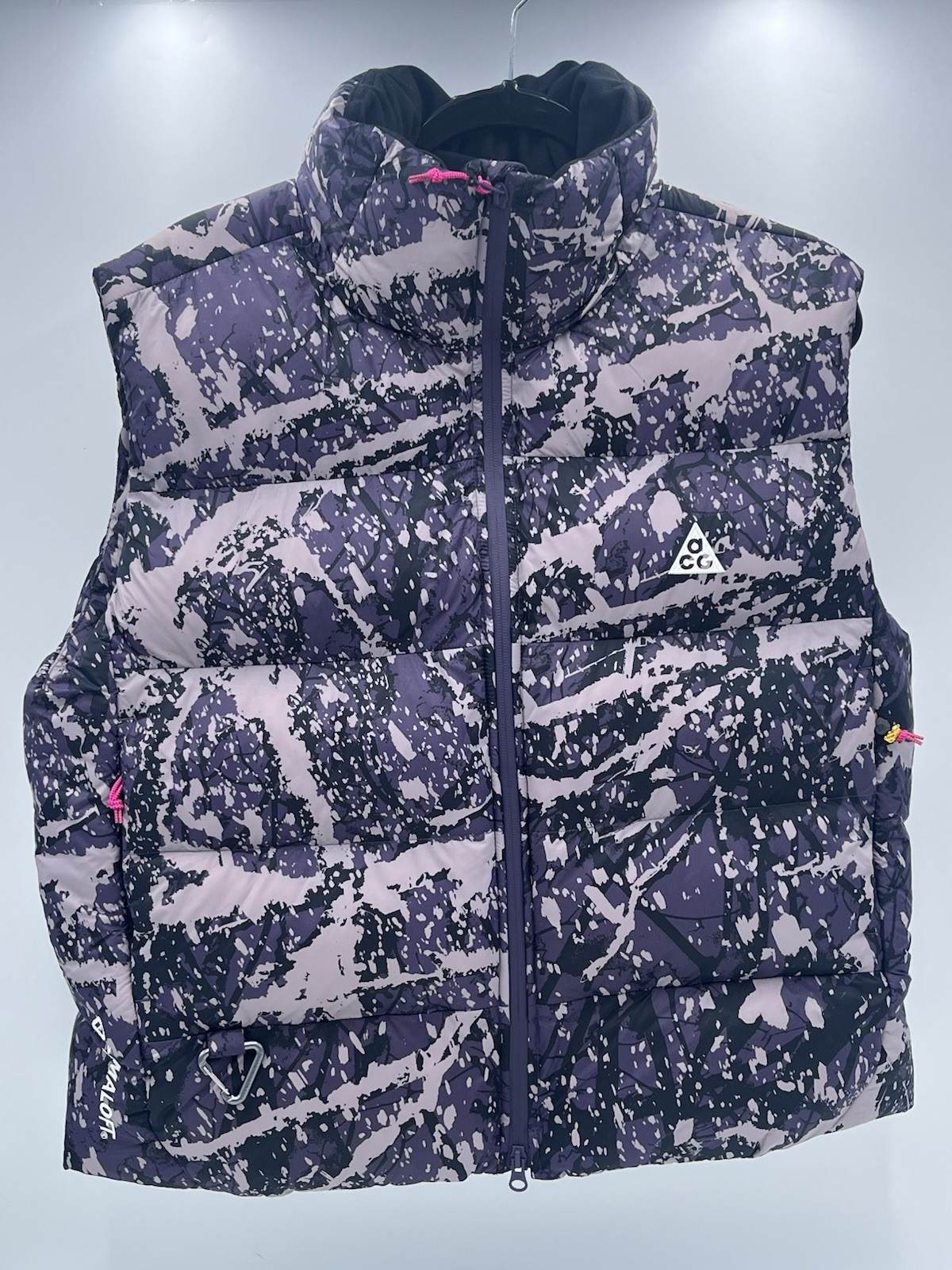 Nike ACG Lunar Lake Therma FIT ADV Women Sz M vest Black Purple FV7331-573