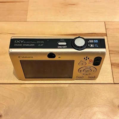 Canon IXY 20IS Compact Digital Camera Beige Gold Retro Design