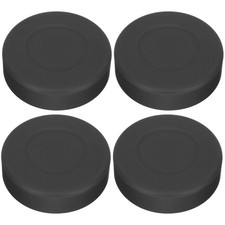 4 Pcs Ice Hockey Pucks Rubber Material for Hockey Training Practice