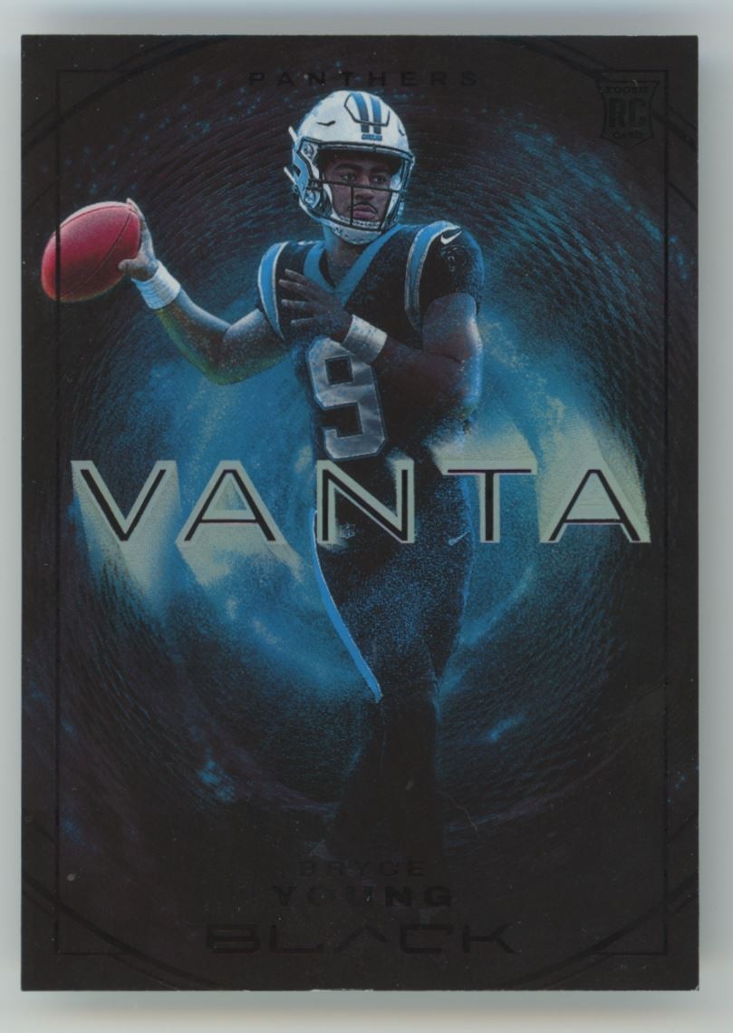 2023 Panini Black Vanta Bryce Young Rookie Carolina Panthers #VA-13