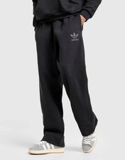 adidas Originals Trefoil Mens Straight Fleece Joggers Black