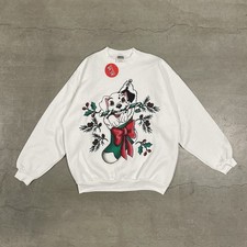 NWT Rare Vintage 101 Dalmatians Disney Crewneck Sweatshirt Size XL FLAWS READ