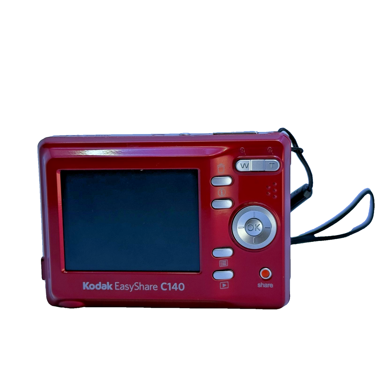 Kodak EasyShare C140 8.2MP Digital Camera - Orange for sale online