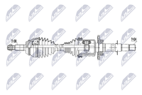 Antriebswelle NTY NPW-TY-247