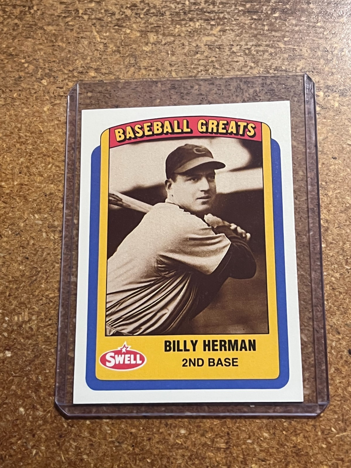 1990 Swell Baseball Greats # 59 Billy Herman