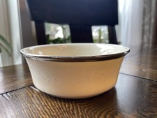 Lenox Moonspun Fruit/Desert Bowl Platinum Tri...