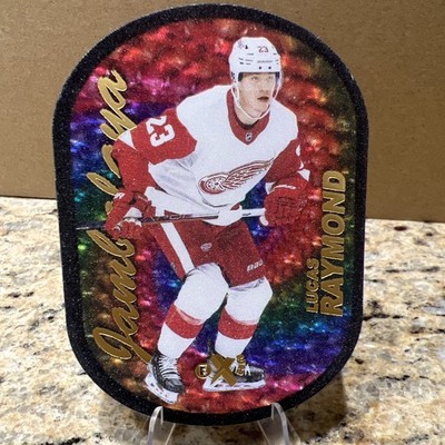2021-22 Skybox Metal Universe Lucas Raymond JAMBALAYA Rookie Detroit Red Wings