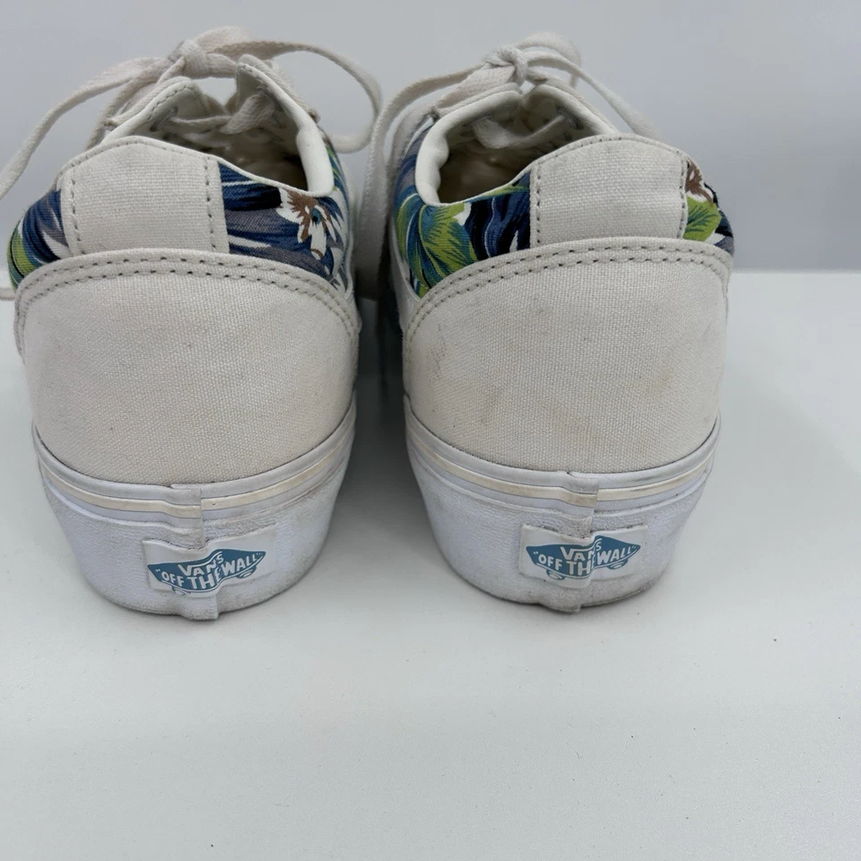 Vans Womens Ward Platform Floral Low Top Shoes Size 10 Lace Up Casual - Image 3 of 4