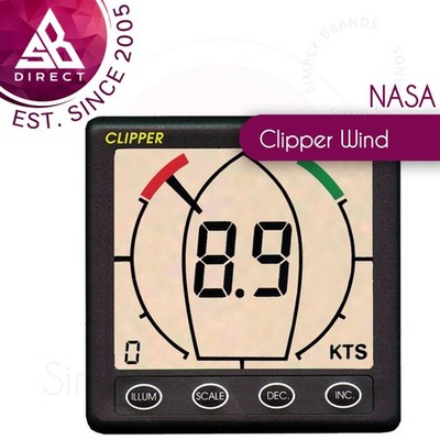 NASA Marine CLIP-TWNDRP Hochleistung Clipper Echt Wind Blinker   Für Boot   Neu