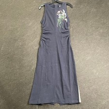 DAILY PRACTICE Sports Start Sleeveless Midi Dress Women's Size XS Navy