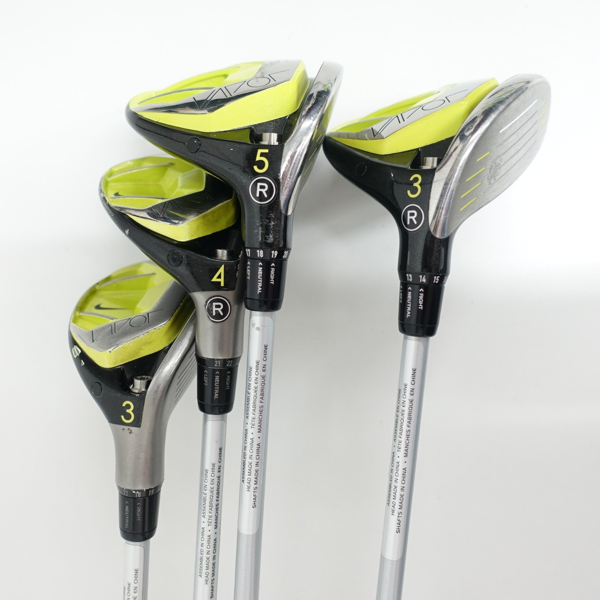 NIKE GOLF VAPOR SPEED Fairway Wood Hybrid Utility 4pcs Set Flex-S