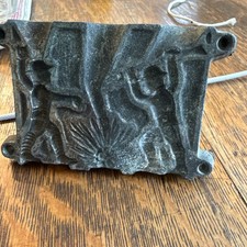 Vintage Lead Toy Soldier Mold Half