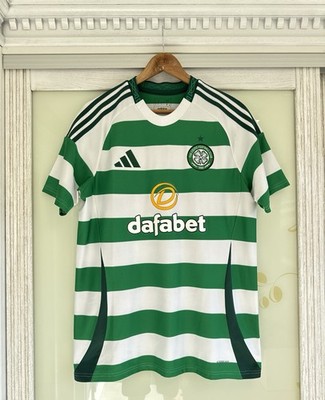 ウェア GLASGOW CELTIC SOCCER UNIFORM Celtic Glasgow 2024-2025 Home Soccer Jersey Football Shirt Kit