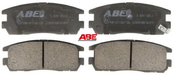 Abe C29001ABE Bremsbelagsatz FüR Scheibenbremse Bremsbelagsatz-image