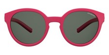 Polaroid PLD 8019/S/sm Sunglasses Kids Pink 42mm New 100 Authentic