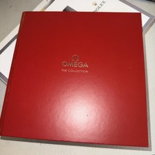 OMEGA Watch Book - 2014 The Collection - Red Hardcover