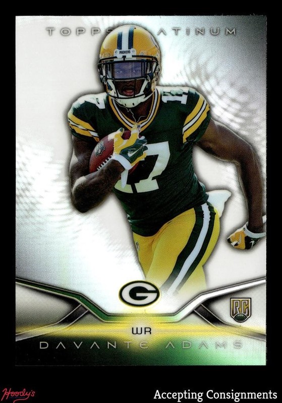2014 Topps Platinum #107 Davante Adams Rookie RC PACKERS
