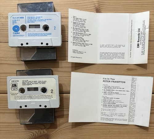 1970’s Cassettes x4 - Stephen Stills,Crosby & Nash,Steve Miller,Peter Frampton - Picture 6 of 7