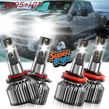 For Chevy Silverado 3500 HD 2007-2021 LED Headlight Kit Bulb Combo High Low Beam
