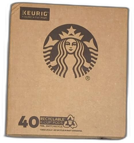 *2026-9-15* Starbucks K-cup Coffee Pods, Medium Roast Hot Or Iced Coffee
