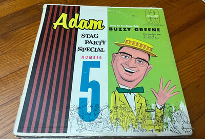 Adam Stag Party Special Number 5 - Buzzy Greene ORIGINAL LP  FAX 1960's Party !