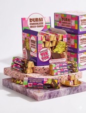 The original Dubai Chocolate Pistachio MADE IN DUBAI 5each 80g 20bars/box