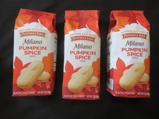 3 Packs of Pepperidge Farm Pumpkin Spice Flavor Milano Cookies 7 Oz Each