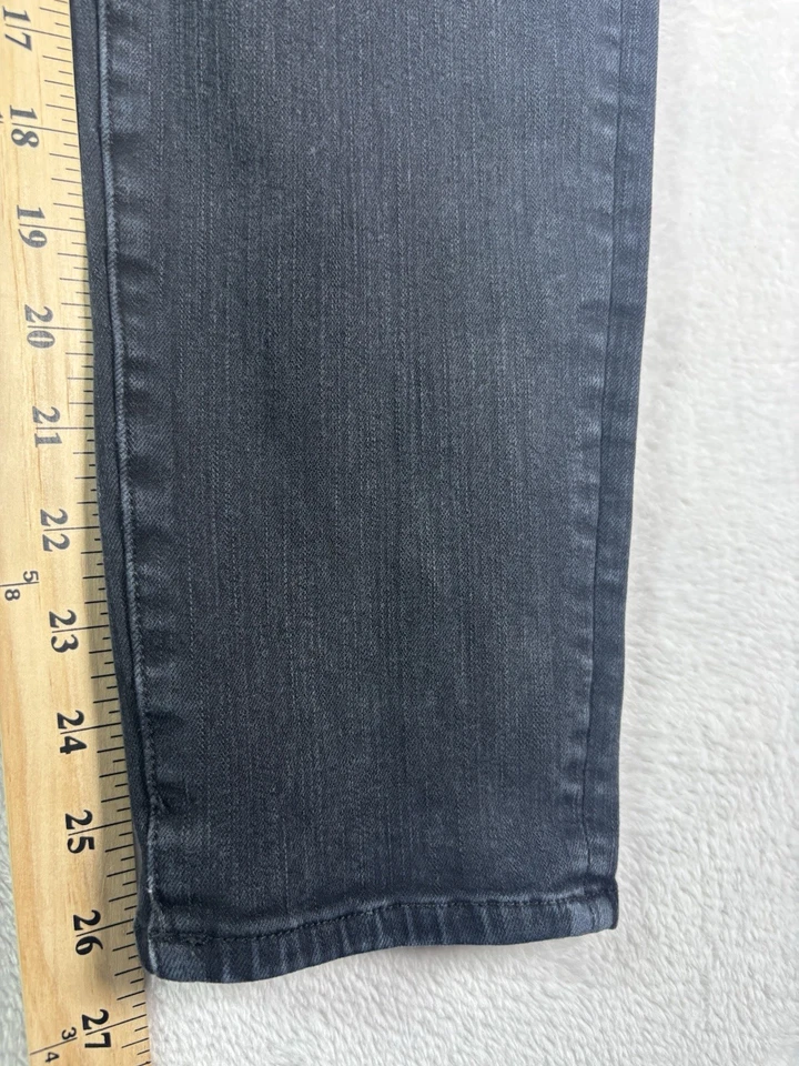 American Eagle Outfitters 360 Super Stretch Hi-Rise Jegging Size 14 Black Denim - Image 4 of 4