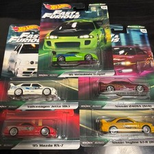 Hot Wheels Fast and Furious Original 5 Car Set #a7292f