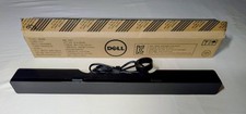 NEW w/ BOX Dell Multimedia USB Wired Stereo PC Soundbar Speaker AC511 Black