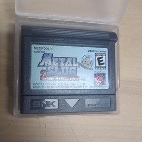 Metal Slug 2nd Mission Neo Geo Pocket Color NGPC English W/ Dust Cover SNK 2000
