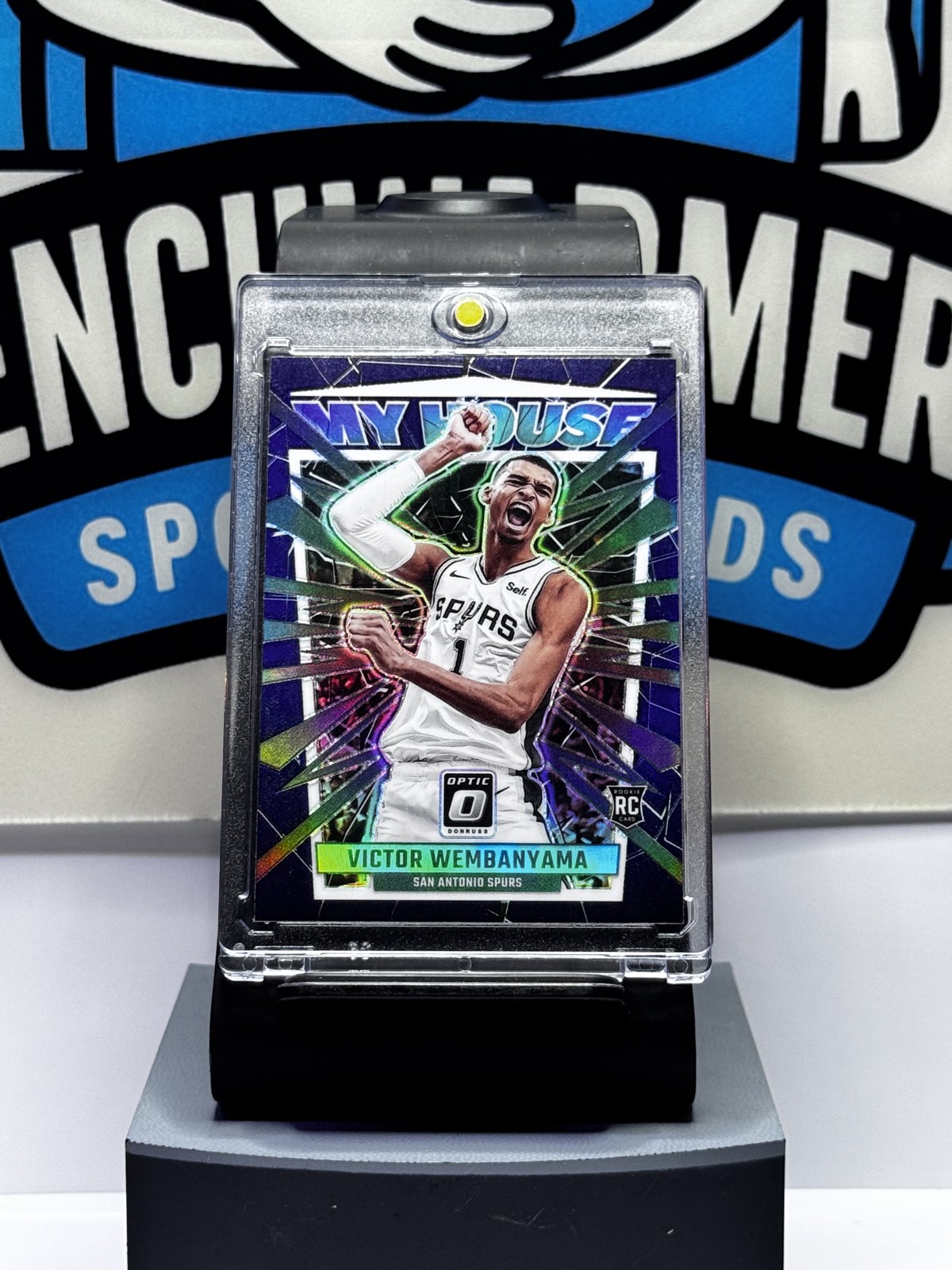 2023-24 Panini Donruss Optic - My House Victor Wembanyama #6 Purple Prizm (RC)