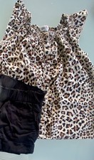 H+M 🐆Leopardenmuster Top ** Gr.128/ 7-8 Jahre  **