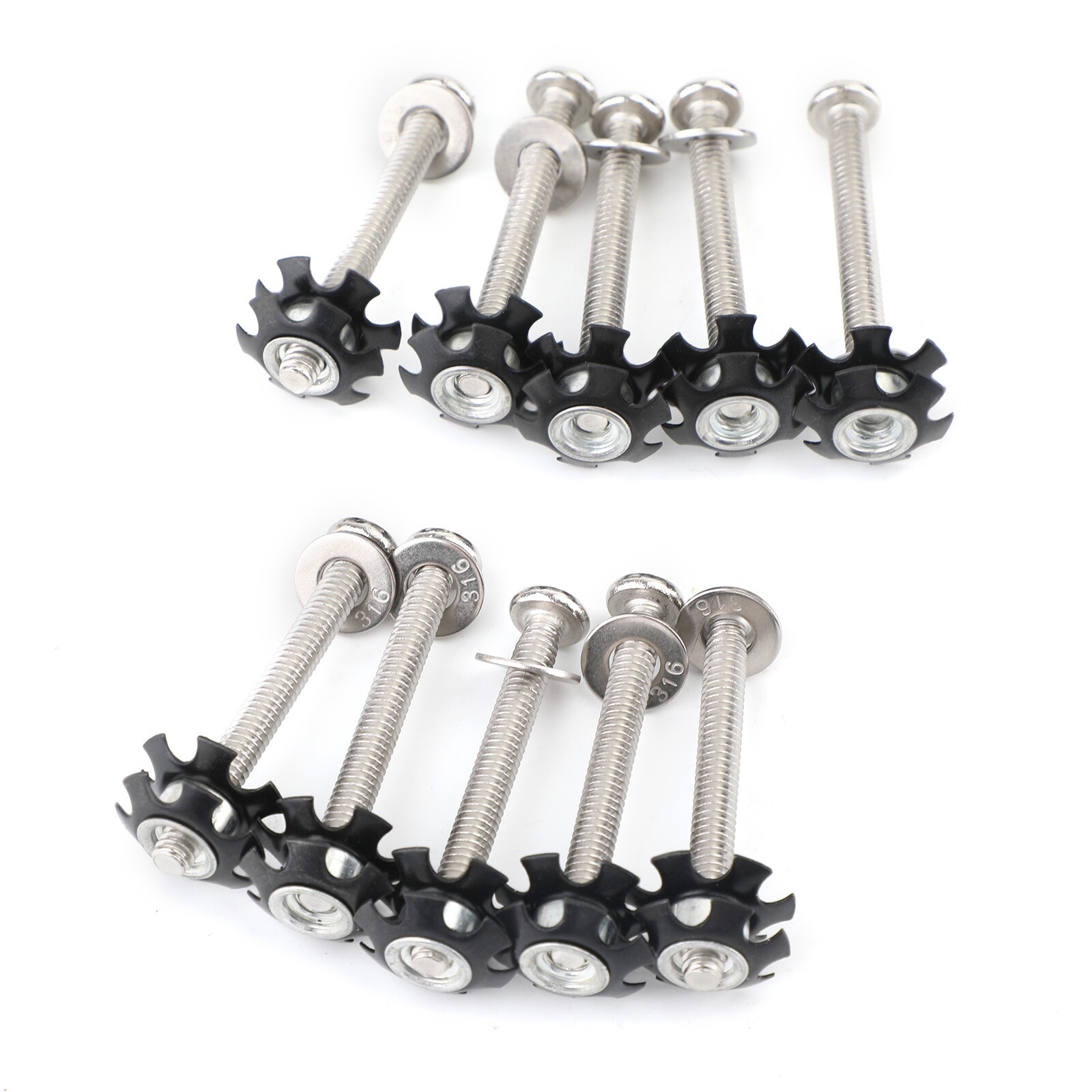 RV LADDER REPAIR KIT nuts Stainless Bunk Motorhome Parts Camper Trailer Coach US thumbnail 6