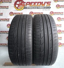 2x 225/50R18 95W BRIDGESTONE POTENZA S001 RFT 5+mm Tread REF G69 2255018 PAIR