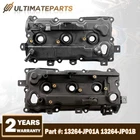 Pair Engine Valve Cover w/ Gasket For 2009-2014 Nissan Murano 2011-14 Quest 3.5L