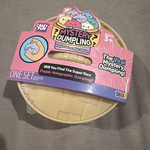 The Original Mystery Squishy Dumpling - Purple Holographic Edition