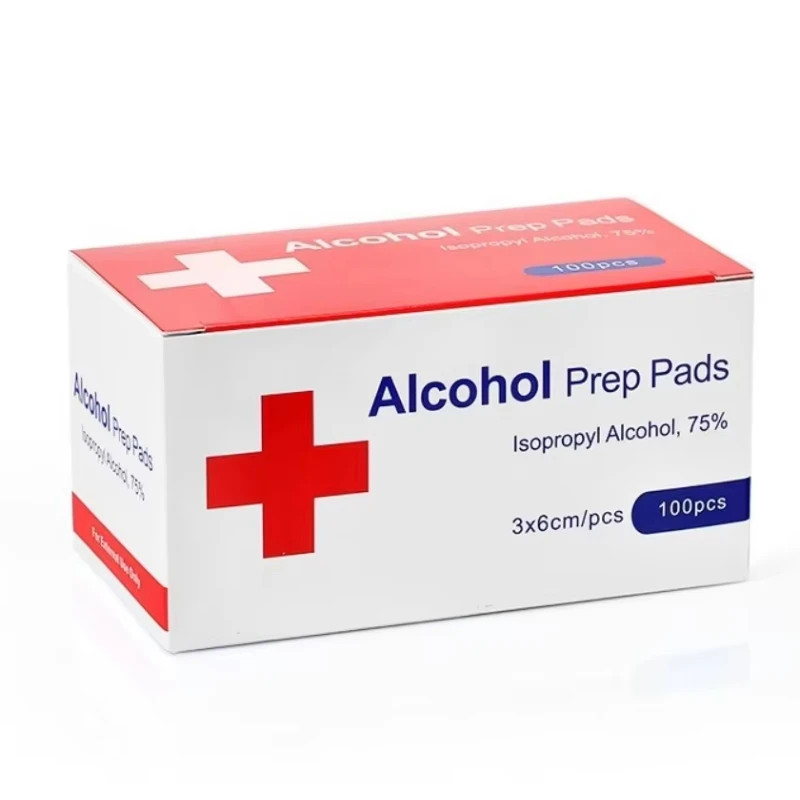 100Pcs 75% Alcohol Sanitizing Wipes Individually Sealed for Disinfecting Cleanin — image 12