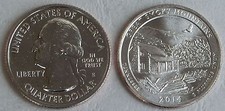 USA Quarter America the Beautiful - Great Smoky Mountains S 2014 unz.