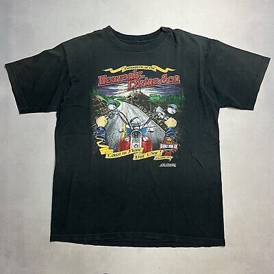 Vintage Heavenly Divine Son Harley Davidson Parody Jesus Tee Vintage Heavenly Divine Son Harley Davidson Parody Jesus Tee