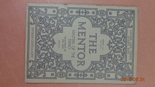 The Mentor 02/01/15 6 Gravures Prints Masters of Piano