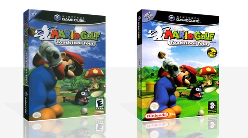 - Mario Golf: Custodia Tour Toadstool + Box Art solo opera - Foto 1 di 2