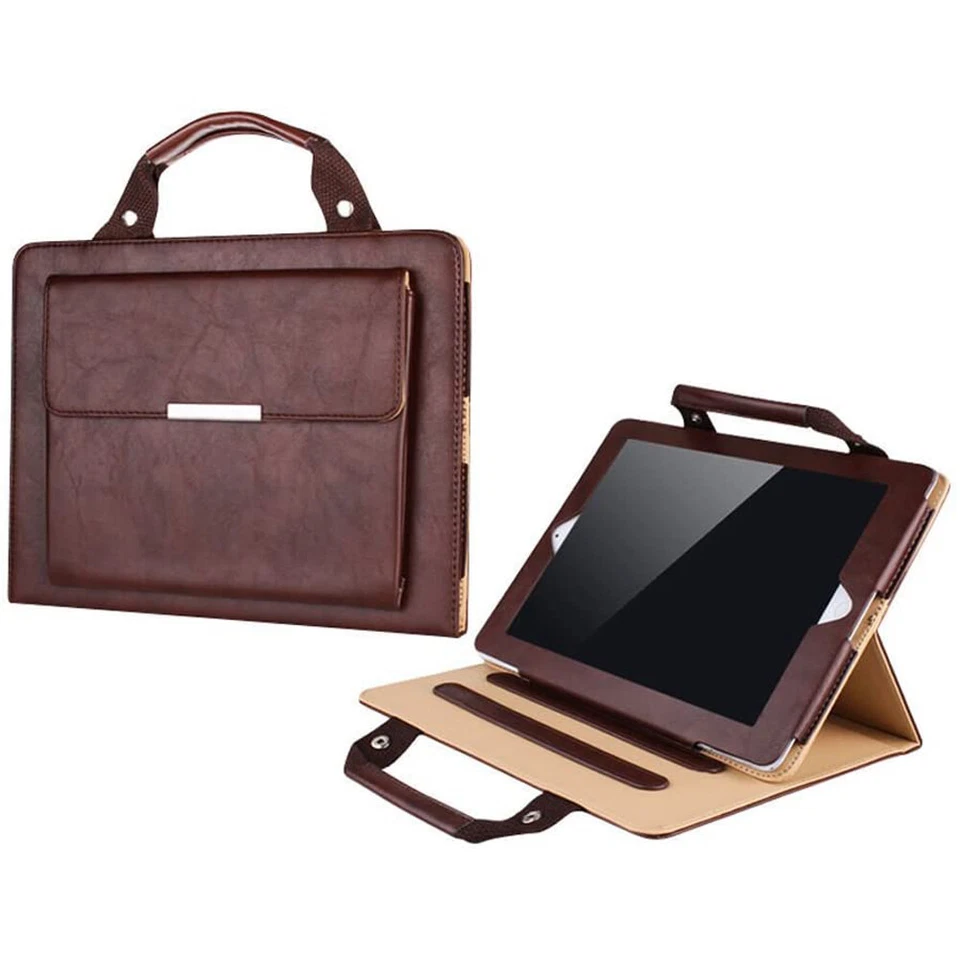 Stand Carry Case Cover Handle Bag Holder Compatible iPad Mini Air Pro 7.9 - 12.9 - Image 3 of 4