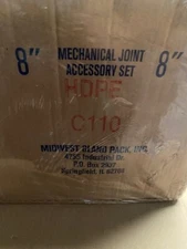 Midwest Gland Pack 8" Mechanical Joint HDPE MJ Gland Kit C110 (NEW)