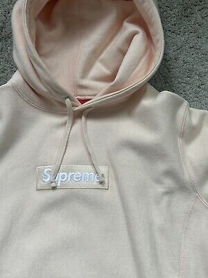 Supreme Box Logo Hoodie - FW16 - Peach - Size Medium - Pre Supreme Box Logo Hoodie - FW16 - Peach - Size Medium - Pre