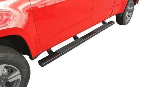 Black Horse Running Boards Blk fit 07-20 Silverado Sierra 1500/Limited/25/3500HD - Picture 3 of 6