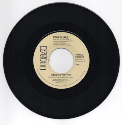 Keni Burke Risin' To The Top / Hang Tight - Modern Soul 45 80er (Erweiterung) hören