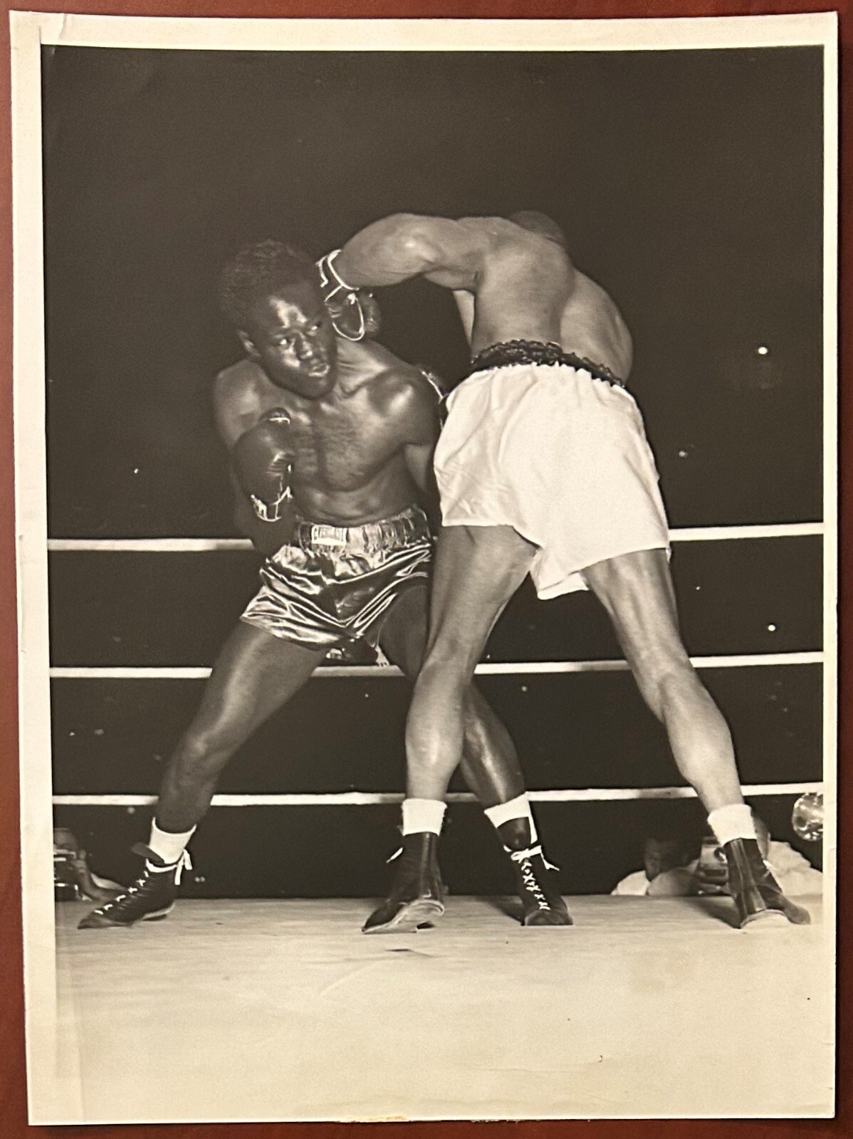 1949 Photo Type 1Ezzard Charles Defeats Jersey Joe Walcott Wins